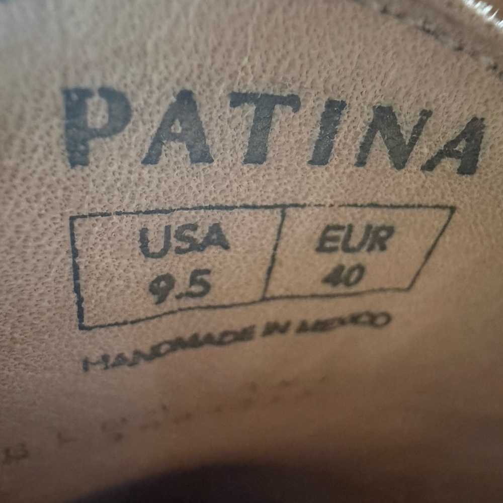 Patina leather Olive Green Slip-On Loafers - Picture 11 of 11